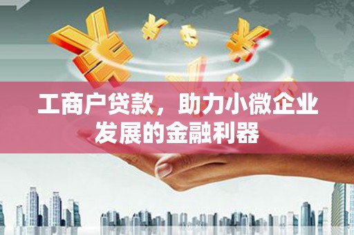 通海工商户贷款，助力小微企业发展的金融利器