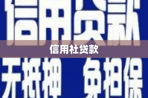 黑龙江信用社贷款