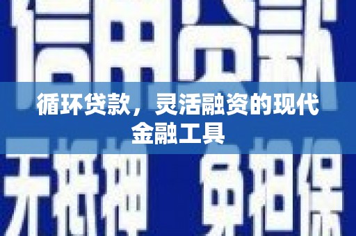 南郊循环贷款，灵活融资的现代金融工具