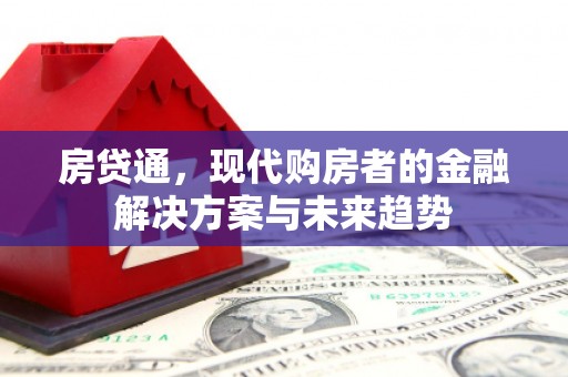 大甲房贷通，现代购房者的金融解决方案与未来趋势