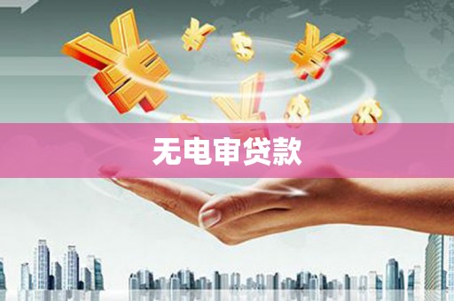 凤县无电审贷款