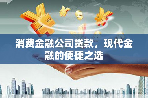 长洲消费金融公司贷款，现代金融的便捷之选