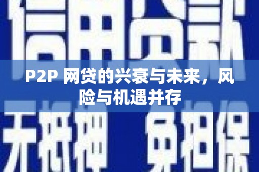 左营P2P 网贷的兴衰与未来，风险与机遇并存