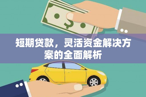 麻江短期贷款，灵活资金解决方案的全面解析