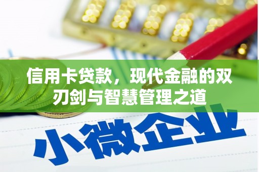 施甸信用卡贷款，现代金融的双刃剑与智慧管理之道