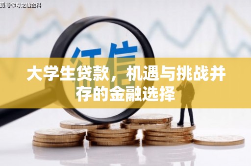 尉犁大学生贷款，机遇与挑战并存的金融选择