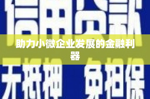 洪梅助力小微企业发展的金融利器