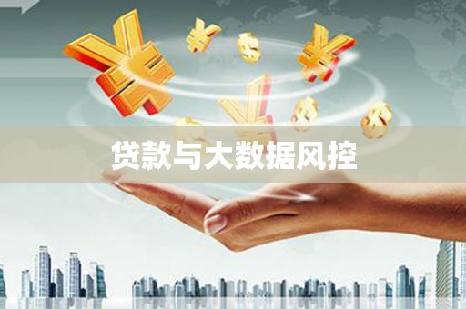 驻马店贷款与大数据风控